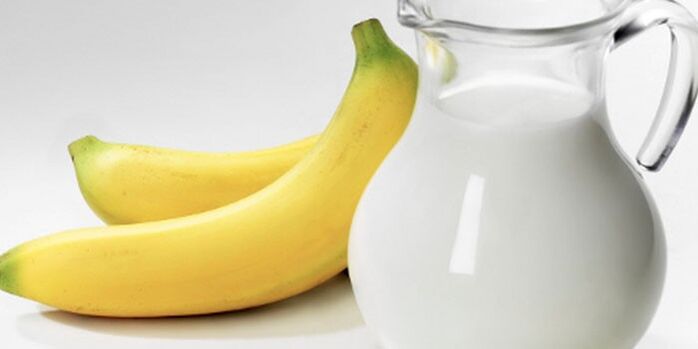 banány a mléko na hubnutí