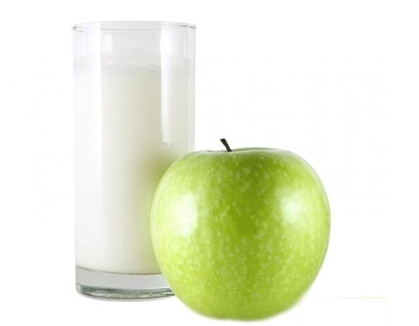 Kefír s jablkem pro efektivní dietu